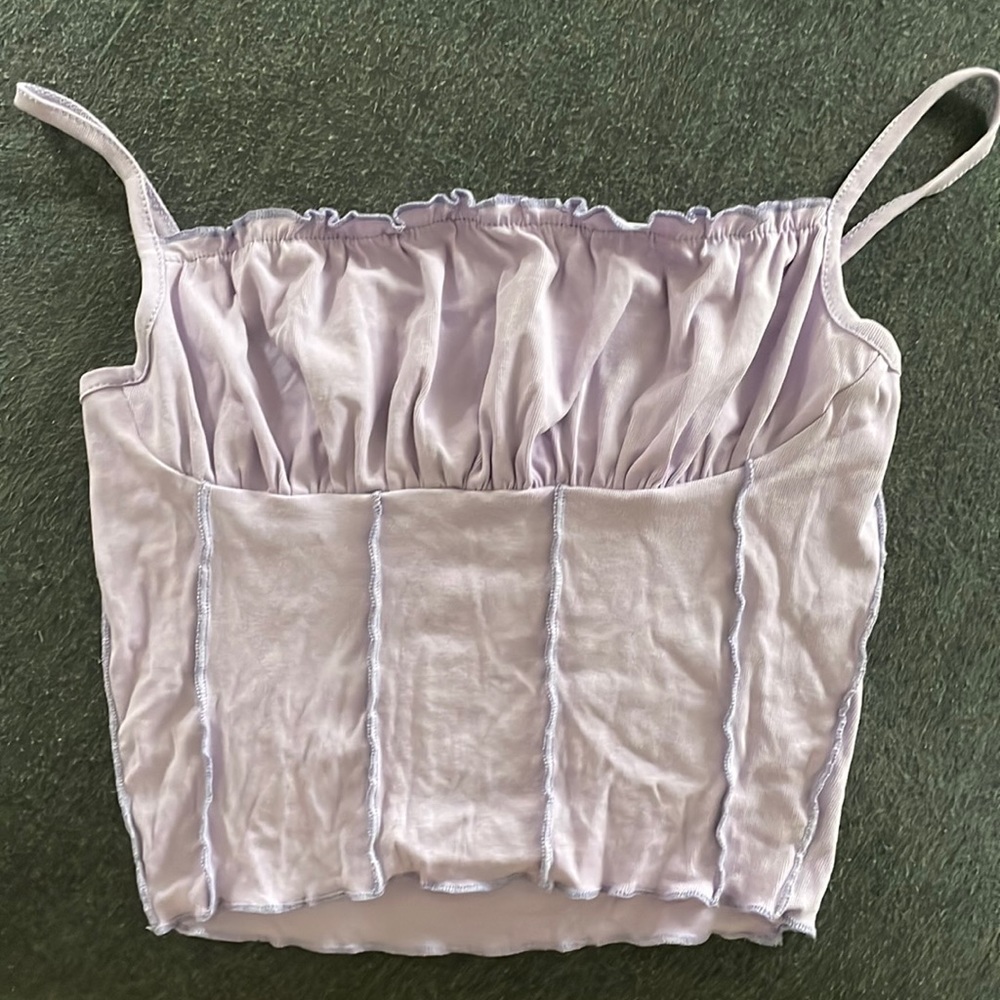 Size small purple tank from Shein.